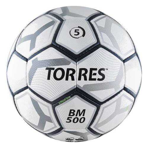 Футбольный мяч Torres BM 500 №5 white в Декатлон