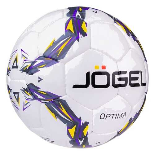 Футзальный мяч Jogel JF-410 Optima №4 white/blue в Декатлон