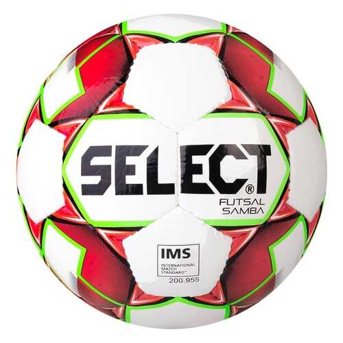 Футзальный мяч Select Samba №4 white/red/green в Декатлон