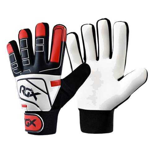 Вратарские перчатки RGX GFB04, white/black/red, M в Декатлон