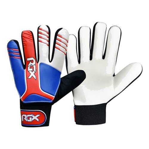 Вратарские перчатки RGX GFB06, white/red/blue, M в Декатлон