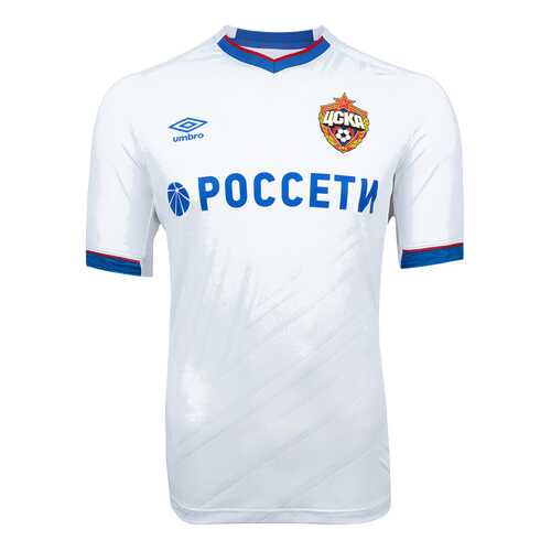 Футболка ПФК ЦСКА 2019/2020, белая, 158 см в Декатлон