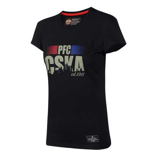 Футболка ПФК ЦСКА PFC CSKA est. 1911 1833005, черная, L в Декатлон
