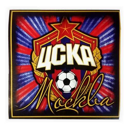 Наклейки ПФК ЦСКА Москва желтые/красные/синие в Декатлон