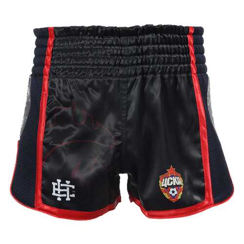 Шорты ПФК ЦСКА Muay Thai, черные, S в Декатлон