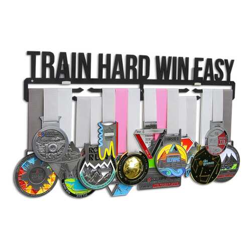 Держатель для медалей (Медальница) Train hard win easy в Декатлон