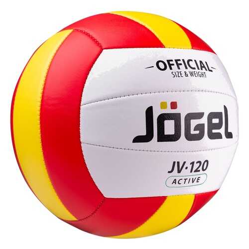 Волейбольный мяч Jogel JV-120 №5 red/white/yellow в Декатлон