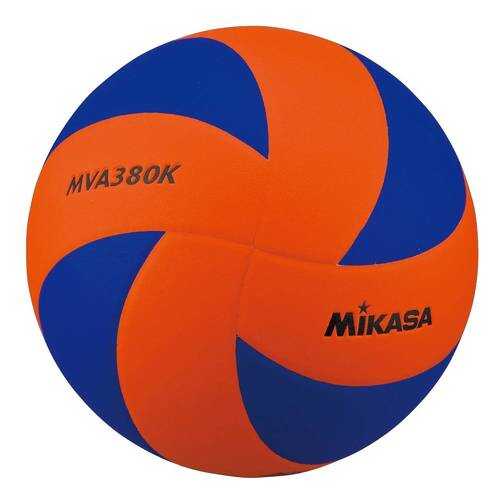 Волейбольный мяч Mikasa MVA380K №5 blue/orange в Декатлон