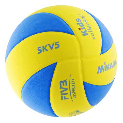 Волейбольный мяч Mikasa SKV5 №5 blue/yellow в Декатлон
