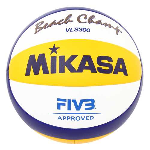 Волейбольный мяч Mikasa VLS300 №5 blue/white/yellow в Декатлон