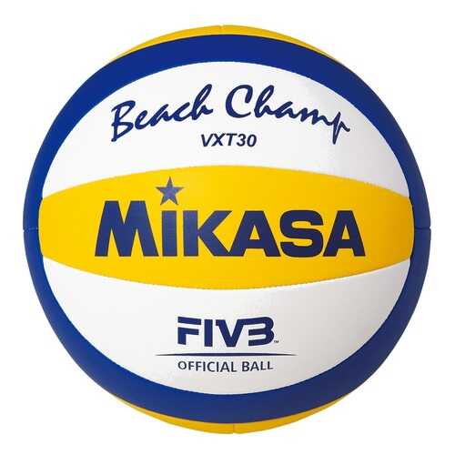 Волейбольный мяч Mikasa VXT30 №5 blue/white/yellow в Декатлон