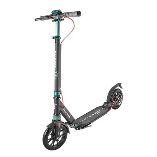 Самокат Tech Team City Scooter Disk Brake 200 2020 black/blue в Декатлон