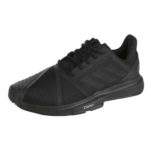 Кроссовки Adidas Court Jam Bounce M, core black /core black/carbon, 48 EU в Декатлон