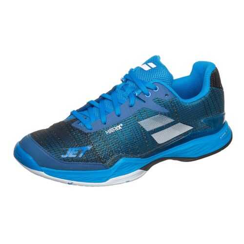 Кроссовки Babolat Jet Mach II All Court M, black/blue, 40.5 EU в Декатлон