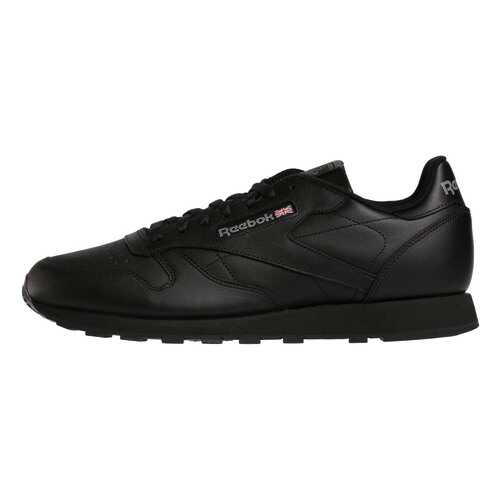 Кроссовки Reebok Classic Leather, черный, 7.5 US в Декатлон