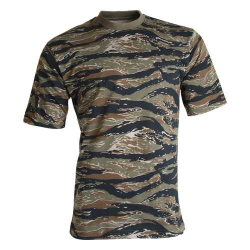 Футболка Сплав мужская, tiger stripe, 46 RU в Декатлон