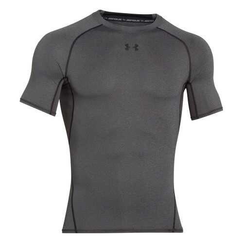 Футболка Under Armour HeatGear Armour Compression SS, 090 серая, LG в Декатлон