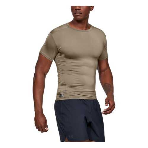 Футболка Under Armour Tactical HeatGear Compression, 499 серая, SM в Декатлон