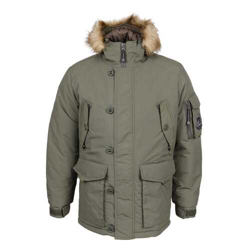 Куртка Аляска олива каматт 52/170-176 в Декатлон