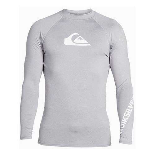 Лонгслив Quicksilver All Time UPF 50, sleet heather, M INT в Декатлон