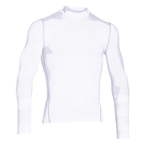 Лонгслив Under Armour ColdGear Armour Compression Mock LS, 100 белый, LG в Декатлон