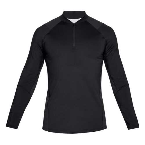 Лонгслив Under Armour MK-1 Half Zip LS, 001 черный, SM в Декатлон