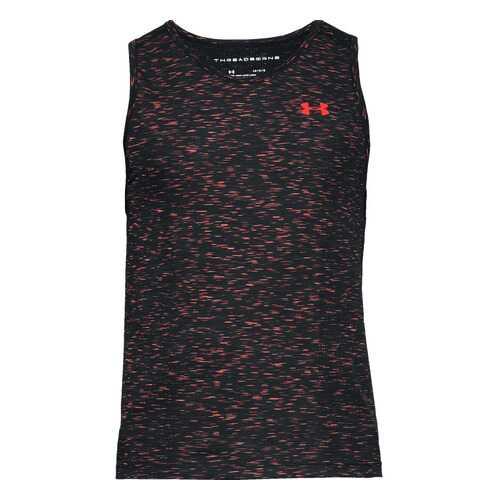 Майка Under Armour Threadborne Seamless, 016 черная/красная, SM в Декатлон