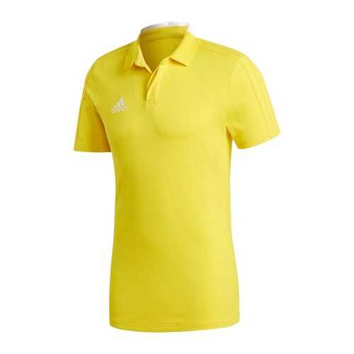 Поло Adidas Condivo 18, yellow/white, S INT в Декатлон