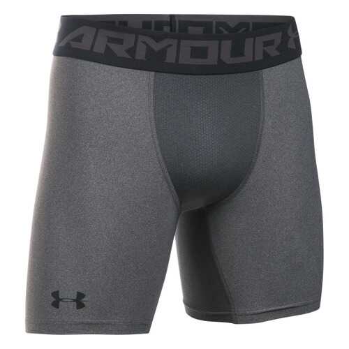 Спортивные шорты Under Armour HeatGear Armour 15cm Mid Compression, 090 серые, SM в Декатлон