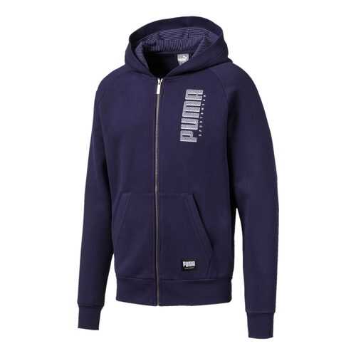 Толстовка Puma Athletics Hooded Full Zip, peacoat, L INT в Декатлон