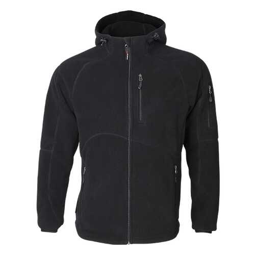 Толстовка Сплав Khan Polartec Windpro, black, 48-50/170-176 RU в Декатлон