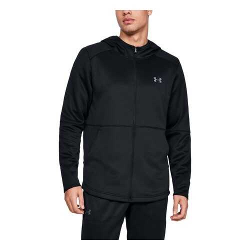 Толстовка Under Armour MK-1 Warm Up Full Zip, 001 черный, MD INT в Декатлон