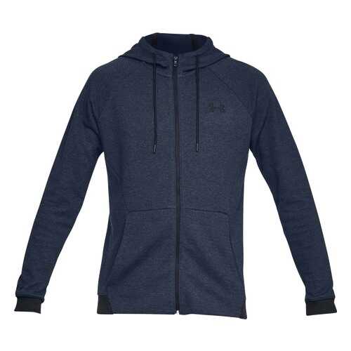 Толстовка Under Armour Sportstyle 2X Hooded Full Zip, 408 синий, SM INT в Декатлон