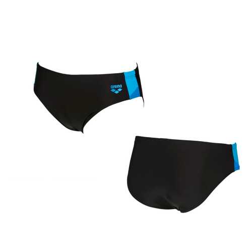 Плавки Arena Ren Brief, black/pix blue/turquoise, 100 FR в Декатлон