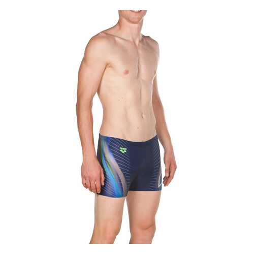 Шорты для плавания Arena Briza Short, navy/shiny green, 75 FR в Декатлон