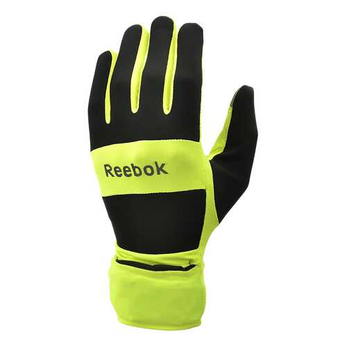 Перчатки Reebok RRGL-10133YL, neon/black, M в Декатлон