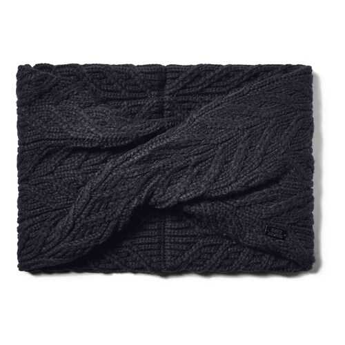 Шарф-труба Under Armour Around Town Scarf, black/black, One Size в Декатлон