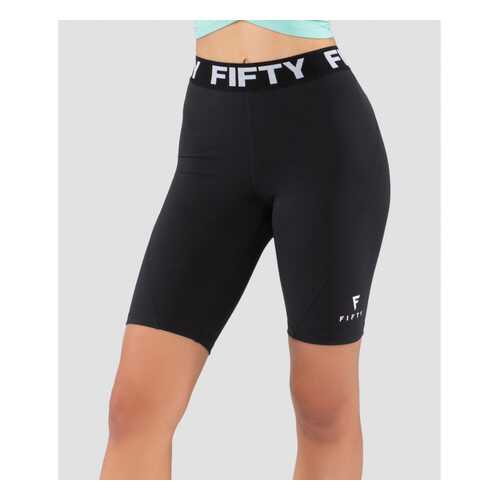 FIFTY Женские спортивные шорты Definite black FA-WS-0205-BLK, черный - L в Декатлон