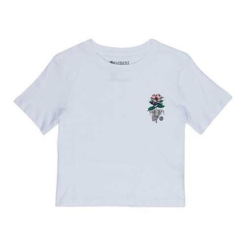 Футболка Element Optimist Crop, white, L INT в Декатлон