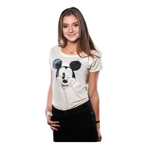 Футболка Good Loot Disney Mickey Blinking, белый, M INT в Декатлон