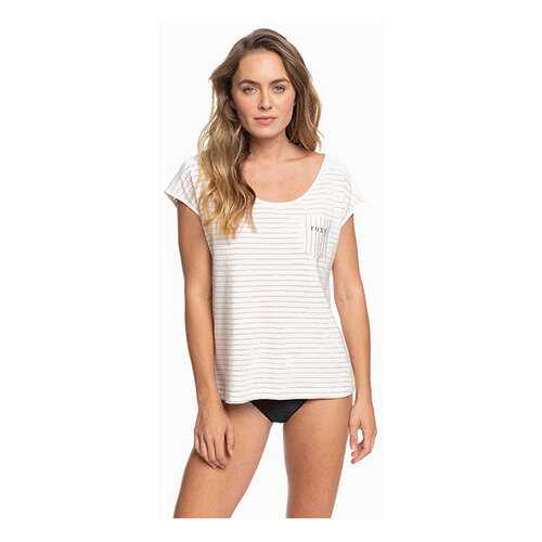 Футболка Roxy Miami Vibes, white, L INT в Декатлон