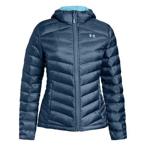 Куртка Under Armour Down Sweater Hooded, 414 синяя, MD в Декатлон