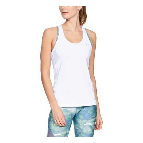 Майка Under Armour HG Armour Racer Tank, 100 белая, LG в Декатлон