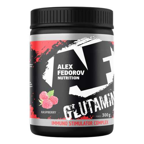 Alex Fedorov Nutrition Glutamine +ISC, 300 г, вкус: малина в Декатлон