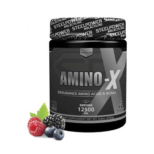 Аминокислотный комплекс AMINO-X, вкус «Лесные ягоды», 250 гр, STEELPOWER в Декатлон