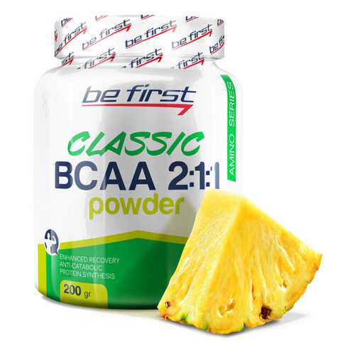 Be First BCAA Classic Powder 200 г ананас в Декатлон