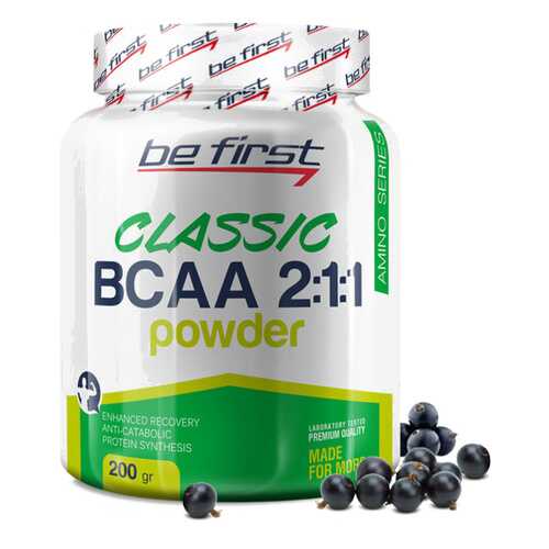 Be First BCAA Classic Powder 200 г черная смородина в Декатлон