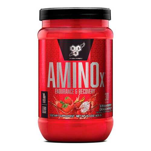 BSN аминокислотный комплекс Amino X 1010 г, 70 порций клубника/апельсин в Декатлон