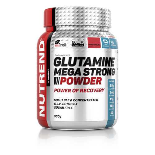 Добавка NUTREND Glutamine Mega Strong (500 г) дыня в Декатлон