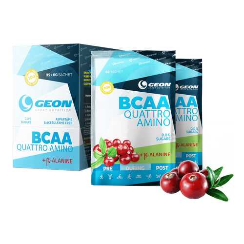 Geon BCAA Quatro Amino 150 г клюква в Декатлон